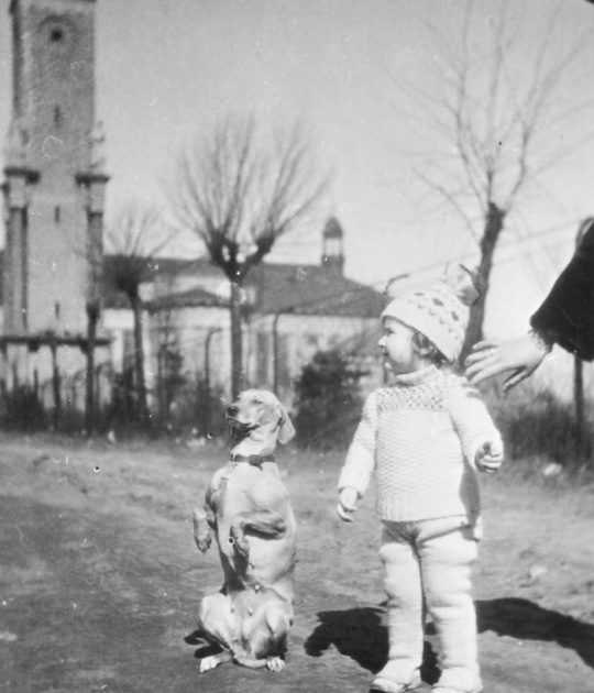 Zofia Olejniczak na spacerze