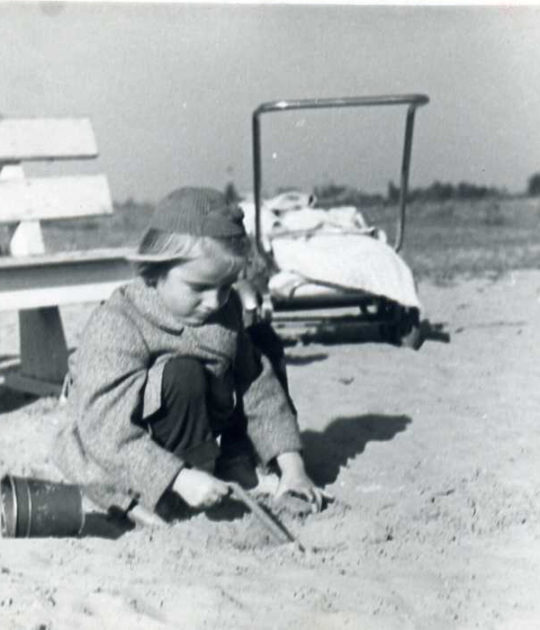 Zofia Juszczak w Parku im. Jana Pawła II