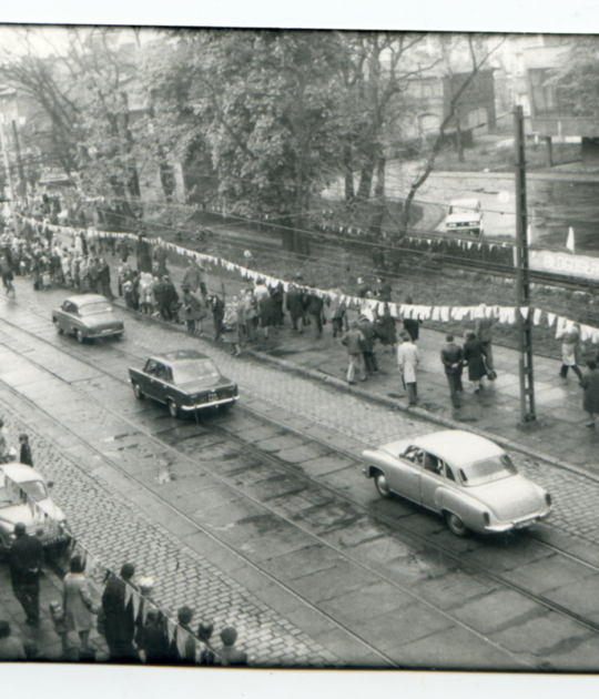 Procesja z obrazem Matki Boskiej Częstochowskiej
