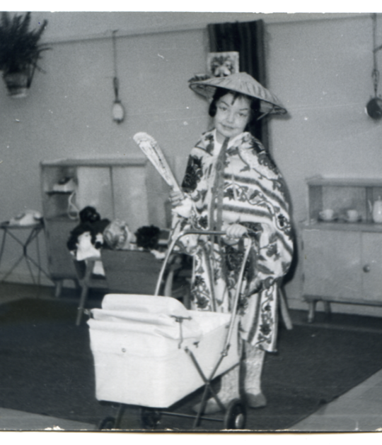 Joasia Morawińska w przedszkolu przy św. Czesława