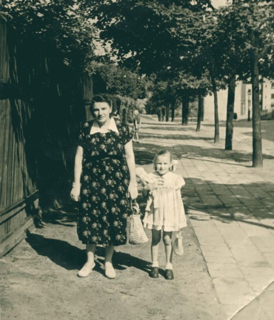 Barbara Bartkowiak z mamą